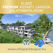 Villapark Boglár hirdetés