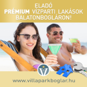 Villapark Boglár ingatlan kampány