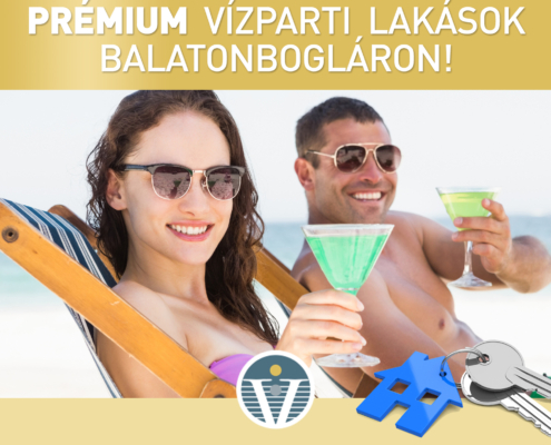 Villapark Boglár ingatlan kampány